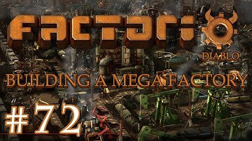 Factorio - Building a Mega Factory: Part 72 continuing with the blue chips