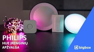 Philips HUE įrenginių apžvalga | BIGBOX.LT