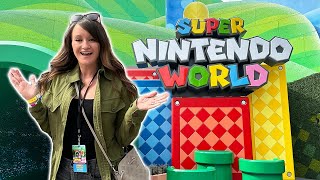 Exclusive Super Nintendo World Experience!! (Before It Opens)