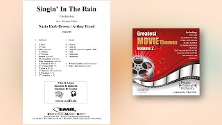 Nacio Herb Brown / Arthur Freed: Singin In The Rain - Editions Marc Reift - for Orchestra