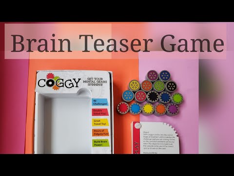 BRAIN TEASER GAME - COGGY BY FAT BRAIN