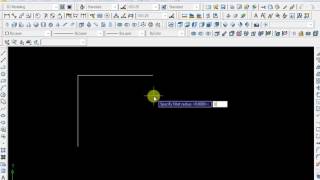How to use the fillet commands in autoCAD 2007