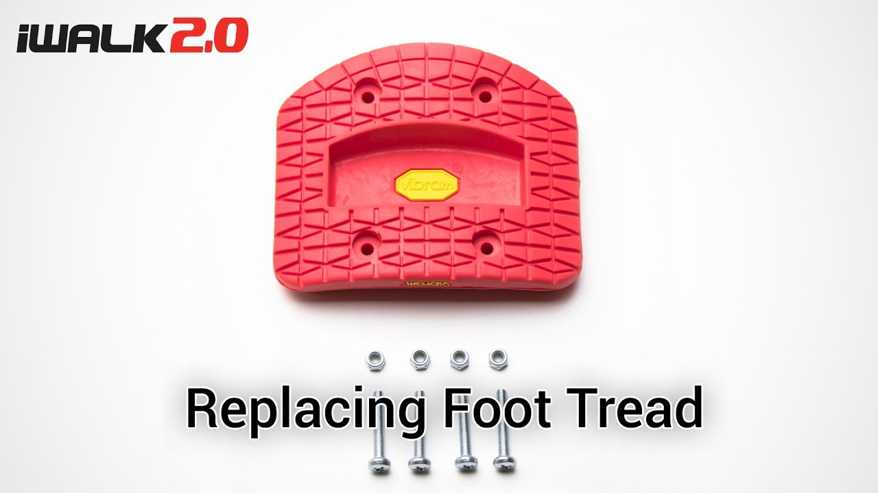 iWALK2.0 Spare Parts - How to Replace Vibram Tread