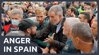 Spain's King pelted with mud in flood-affected Valencia
