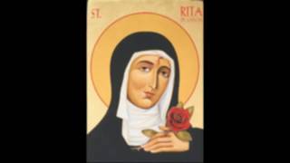 Szent Rita rózsakoszorú
