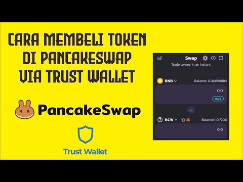 Cara Membeli Token Di Pancakeswap Lewat Trust Wallet | Tutorial Beli Token Crypto