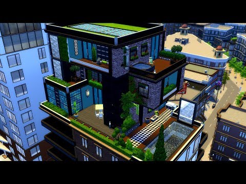 The Sims 4 || Speed Build || Penthouse Paradise