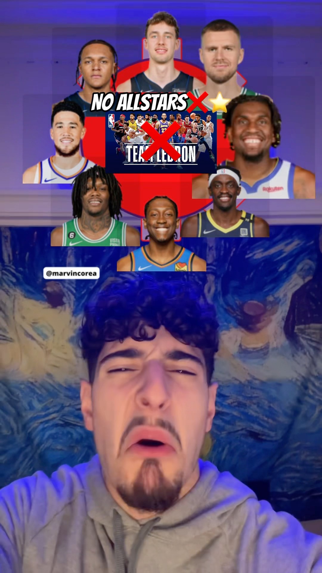 OU TOF ALL THE ALLSTARS YOU GIVE ME HIM??? #nba #lebron #jaysontatum #giannis #jokic #fexr