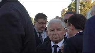 Prezesowi Kaczyńskiemu puściły nerwy. 137. miesięcznica smoleńska.