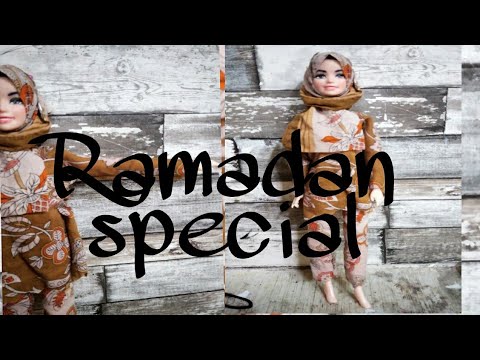 DIY Kameez For Barbie Doll Hijab Ramadan Special Barbie S Life 