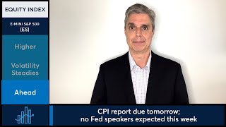 S&P 500 rallies to 6,040 as CPI looms and volatility nears 3-month lows. 6/10/25