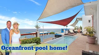 Oceanfront pool home in Santa Marianita Beach - Manta Ecuador!