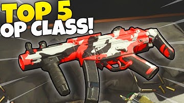 TOP 5 MOST OVERPOWERED GUNS IN MODERN WARFARE.. (BEST CLASS) COD MW Gameplay