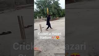 Cricket at Hazari Stadium 