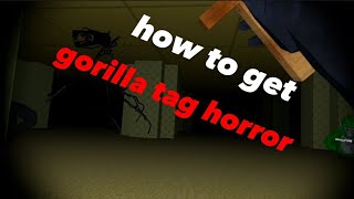 How to open and play gorilla tag horror after you download the apk｜TikTok  Search