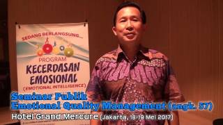 Emotional Quality Management (Jakarta, 18-19 Mei 2017) PUBLIK angkatan 57