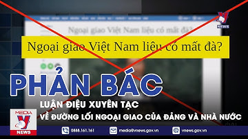 Phản Bác Luận Điệu Xuyên Tạc Về Đường Lối Ngoại Giao Của Đảng Và Nhà Nước - Nhận Diện - VNEWS