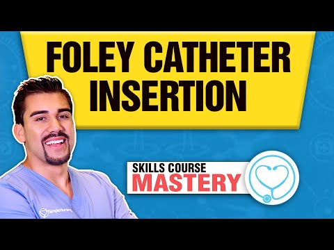 Foley Catheter Insertion | How to Insert Catheter on Female Patient: DEMO