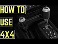 How to Use 4 Wheel Drive on a Jeep Wrangler JK 4x4