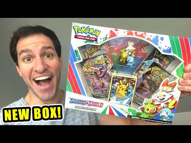 NEW SWORD & SHIELD FIGURE COLLECTION BOX!* Pokemon Cards Opening! 