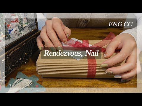 겨울☃️에도 꽃🌼이 만개한 니트네일🧶 / 크리스마스🎅를 따뜻하게 보내는 방법(ღ˘⌣˘ღ)[ENG][JPN][VET]