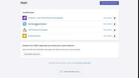 DoT Geo IP Auto Redirect