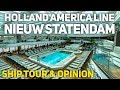 Holland America Line Nieuw Statendam Cruise Ship Tour and First Impressions 2019