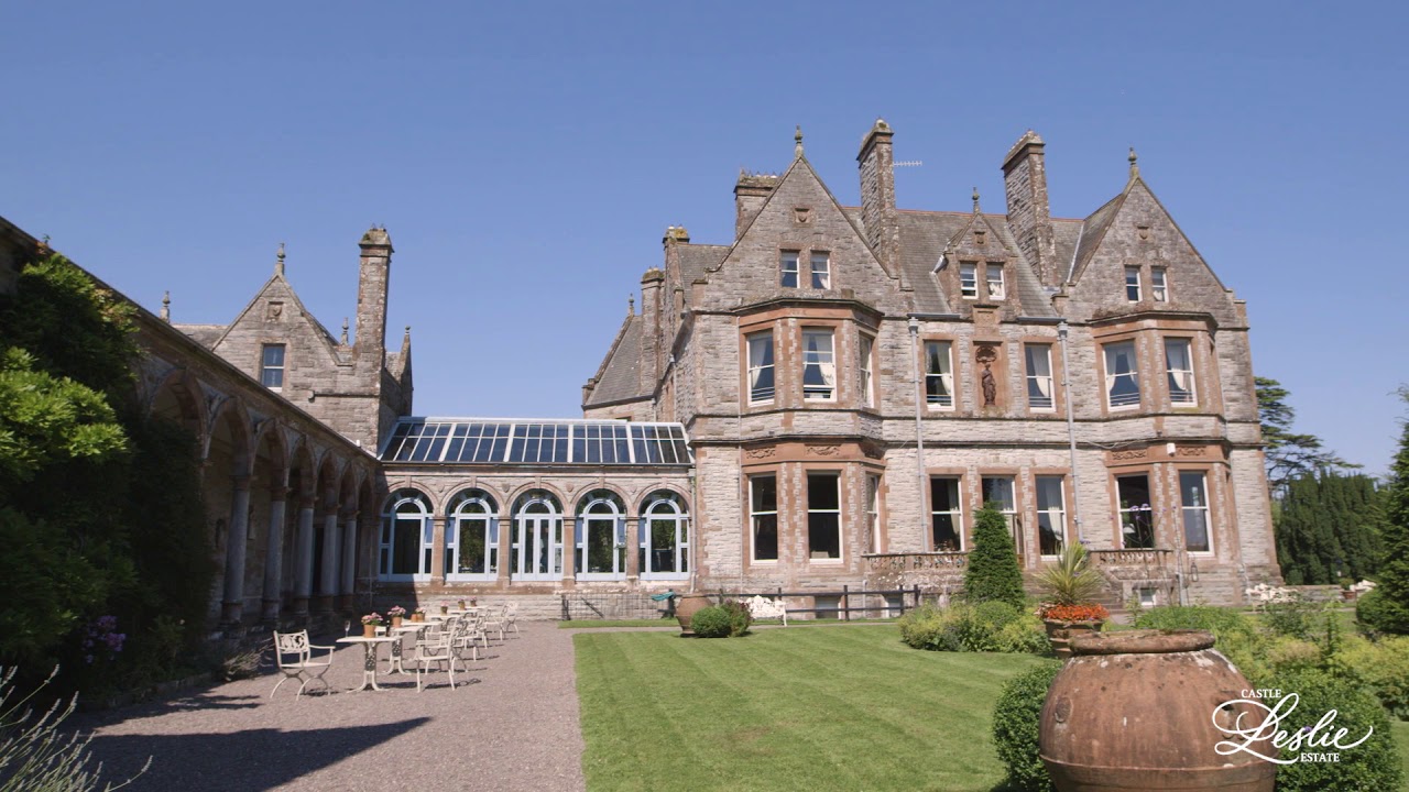 Main Castle Leslie Estate Video YouTube