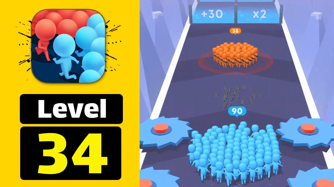 Count Masters: Stickman Games - Level 34 Walkthrough