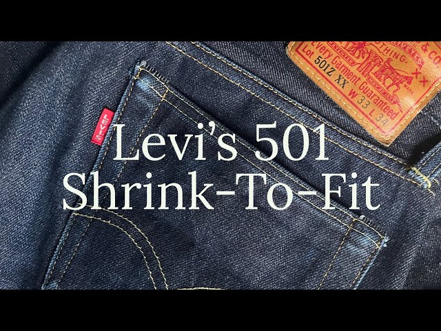 Buying LVC 1954 501ZXX Shrink-to-Fit: How To Find the Perfect Size - Rope  Dye Crafted Goods