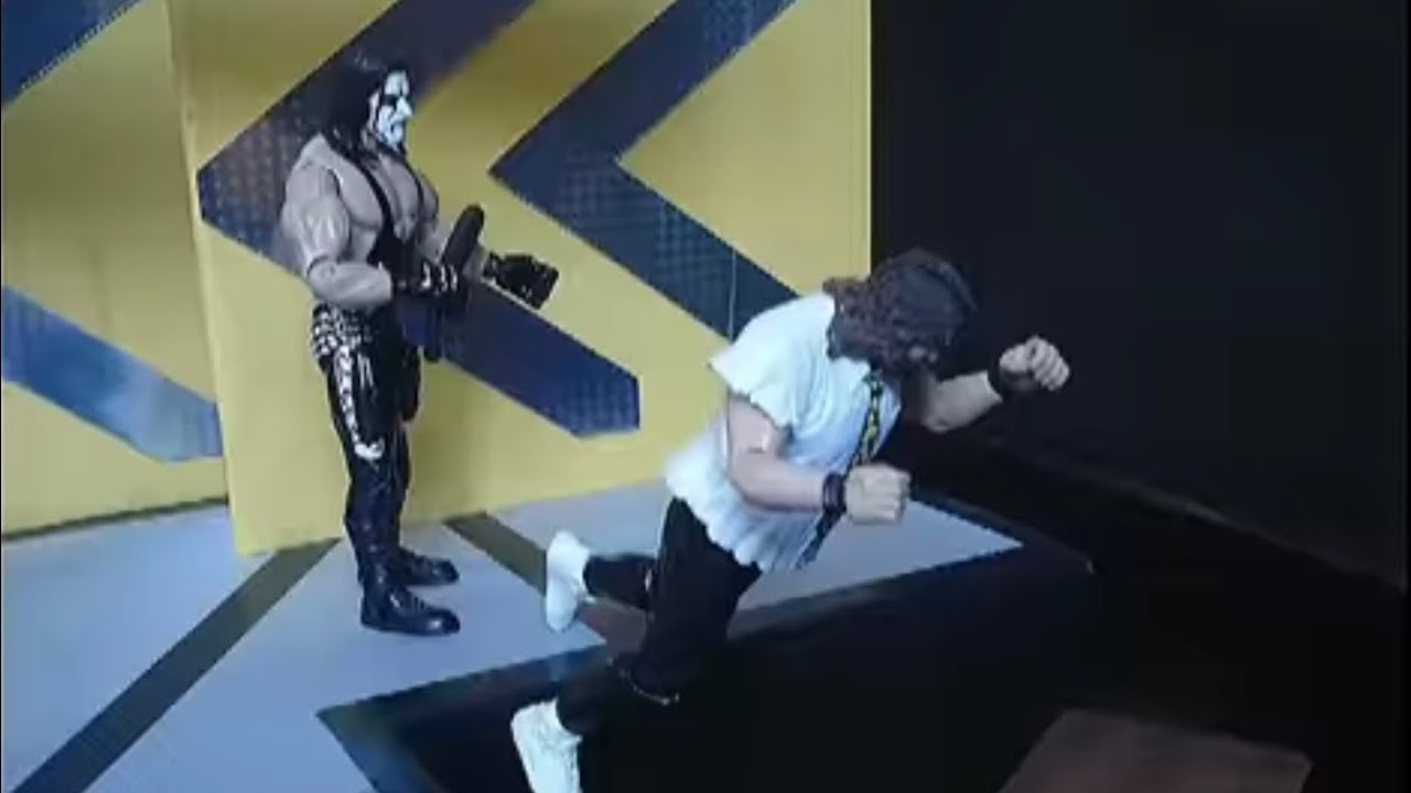 Sting Best Moves using WWE Action Figures