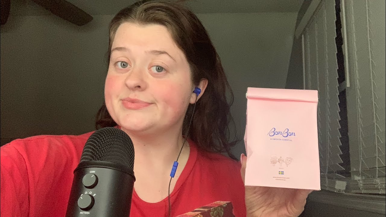 ASMR: Пробую шведские конфеты Bon Bon в первый раз и размышляю.