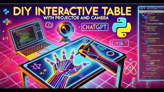 Build an Interactive Drawing Table in MINUTES with ChatGPT! (Projector + Camera DIY)