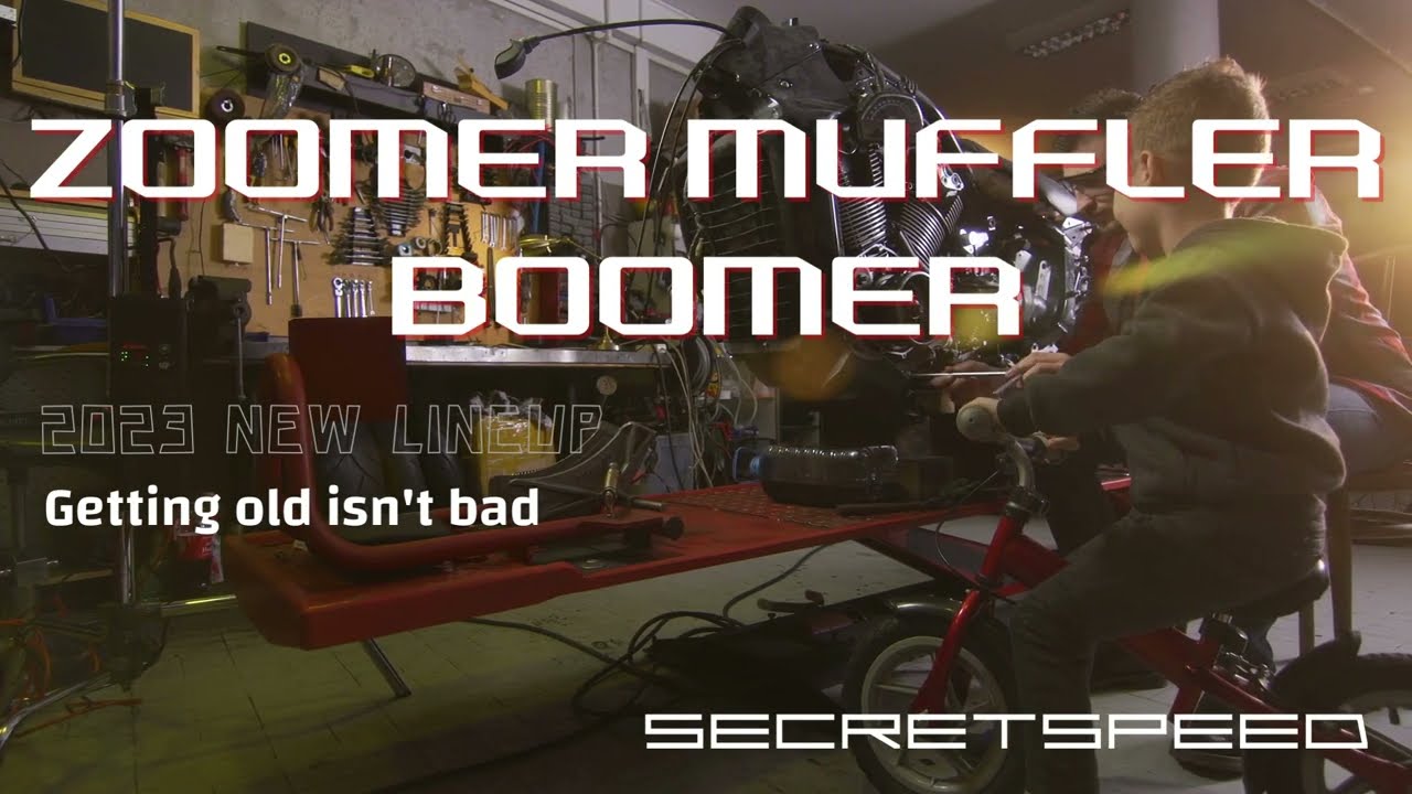 ホンダ ZOOMER用マフラー Boomer SECRETSPEED製 - YouTube