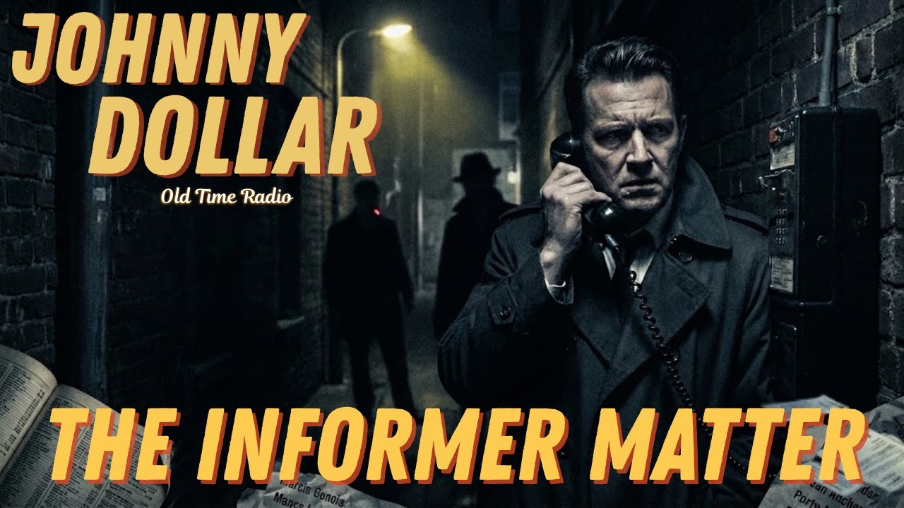Yours Truly, Johnny Dollar 👉 The Informer Matter | Old Time Radio
