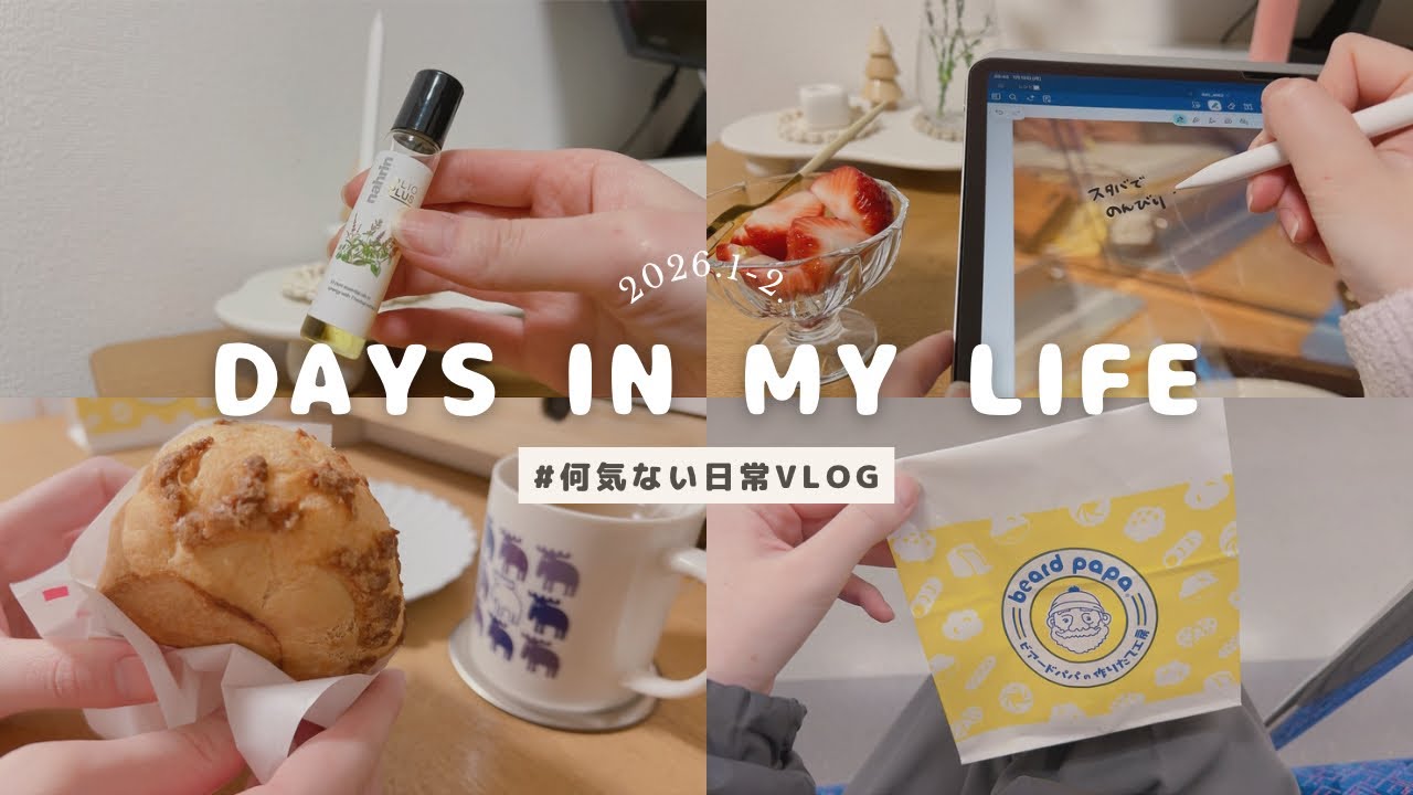 日常vlog ｜ひとり暮らしの日常 ｜休日｜Francfranc購入品｜ipad購入｜バックの中身