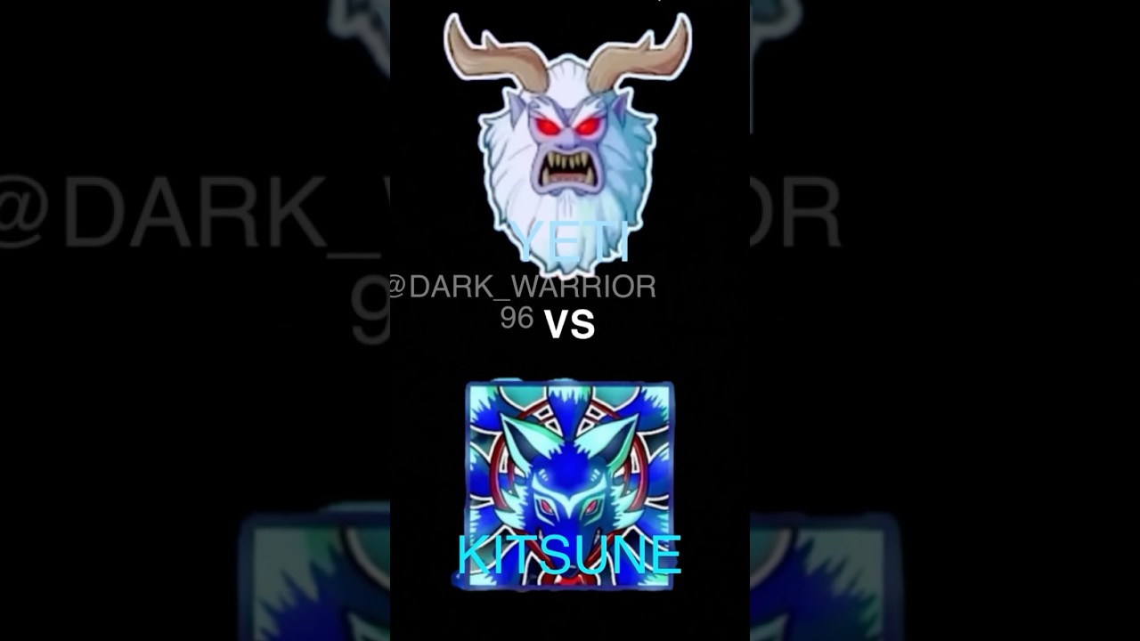 BEST FIGHT YETI VS KITSUNE / SHORT / 