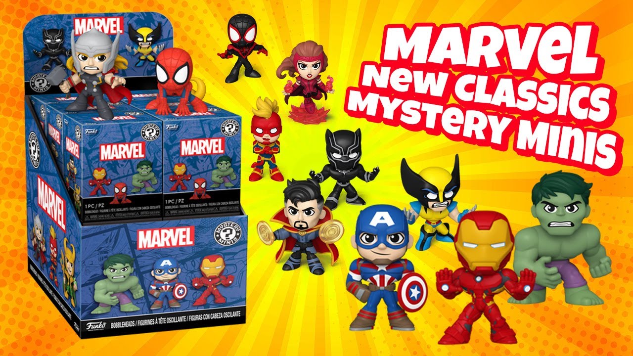 Unboxing a Full Case of Funko Marvel New Classics Mystery Minis