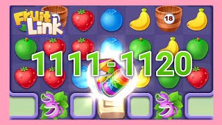 Fruit link blast line,level 1111 to 1120,challenging fruit game screenshot 2