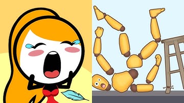 Save Her vs Kick & Break The Ragdoll Games - Satisfying ASMR Gameplay All Levels