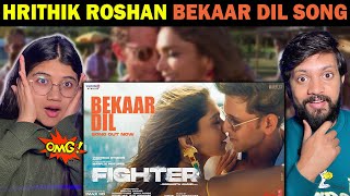 FIGHTER: Bekaar Dil (Song) Hrithik Roshan, Deepika, Vishal-Sheykhar, Vishal M, Shilpa | Reaction