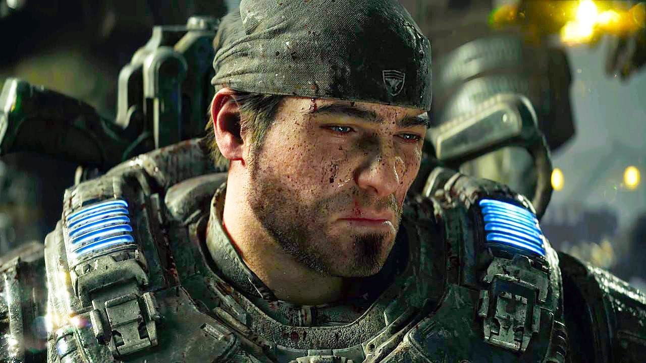 Marcus Fenix Gets Emotional About His Squad Scene - Gears Of War E-Day