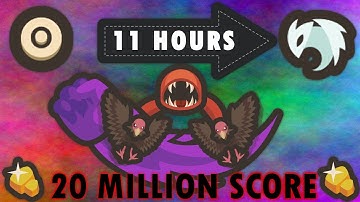 [TAMING.IO] DRAGON BADGE IN 11 HOURS! WORLD RECORD HOLDER 😎