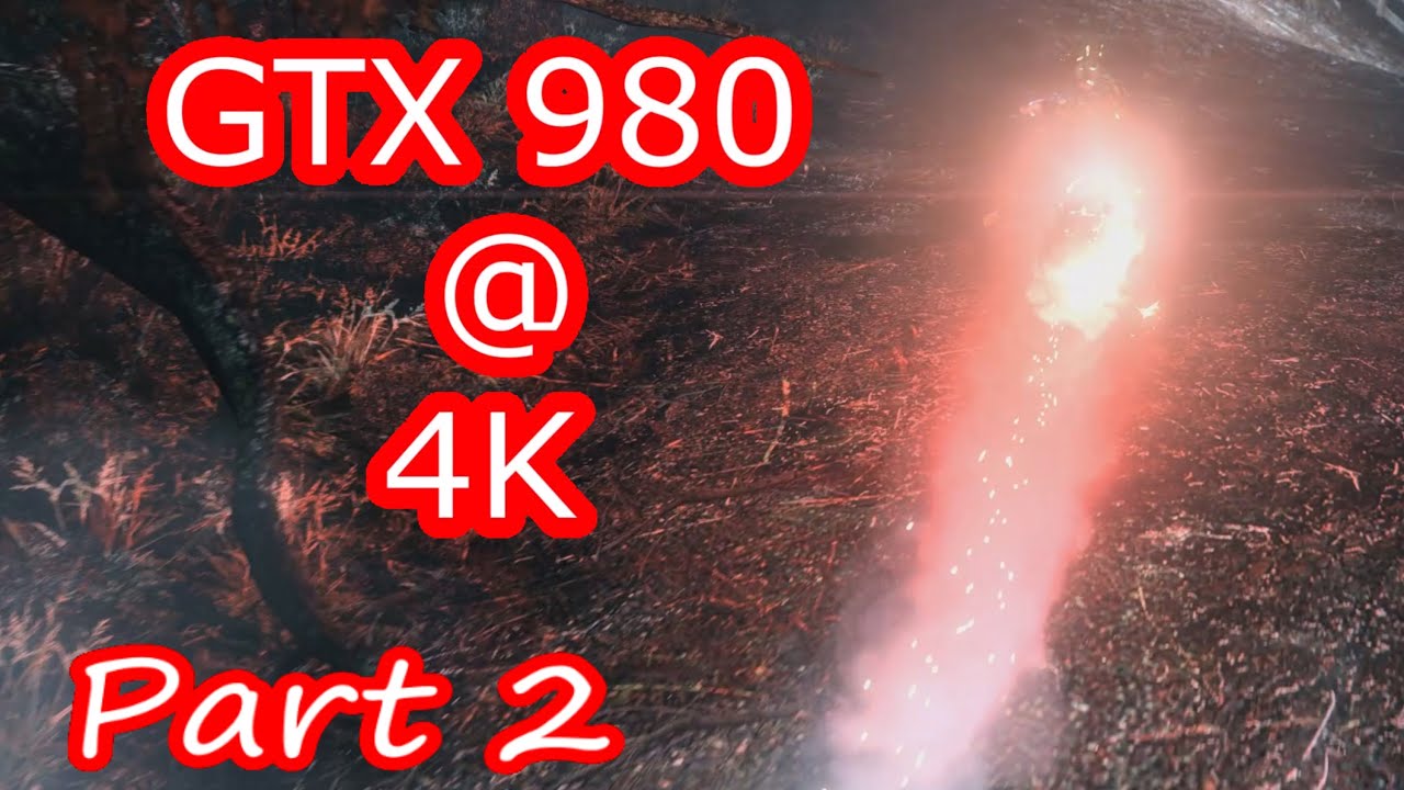Alan Wake 4K DSR GTX 980 FPS Performance Test Part 2 Of 2