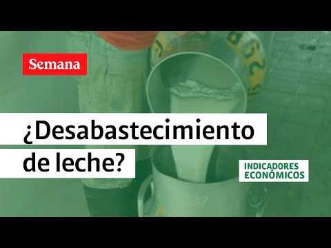 Producción de leche en Colombia cae y sus precios se presionan al alza