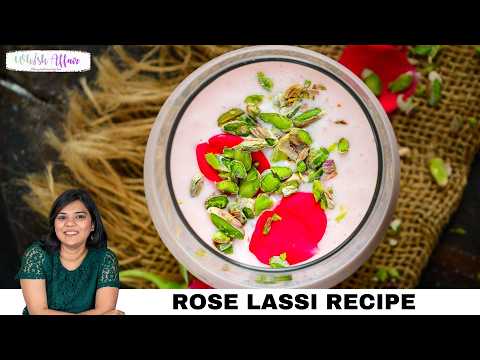 Rose Lassi Recipe