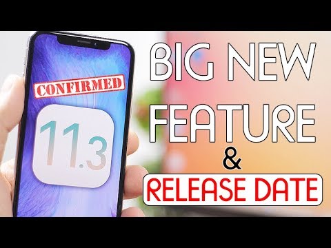 iOS 11.3 - BIG New Feature & Release Date CONFIRMED !