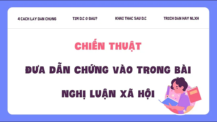 Nghị luận xã hội - Chiến thuật khai thác dẫn chứng chuyên sâu