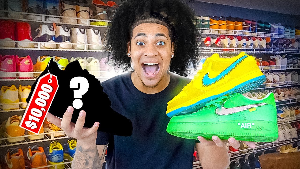 MY UPDATED RARE $50,000 SNEAKER COLLECTION! - YouTube