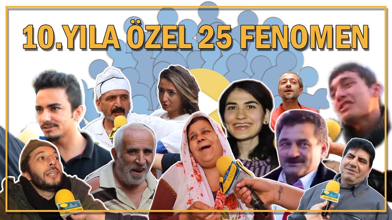 10.YILA ÖZEL 25 FENOMEN - SARI MİKROFON #sarımikrofon